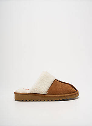 Papuci/Pantofi de casă maro SOIR ET MATIN femeie