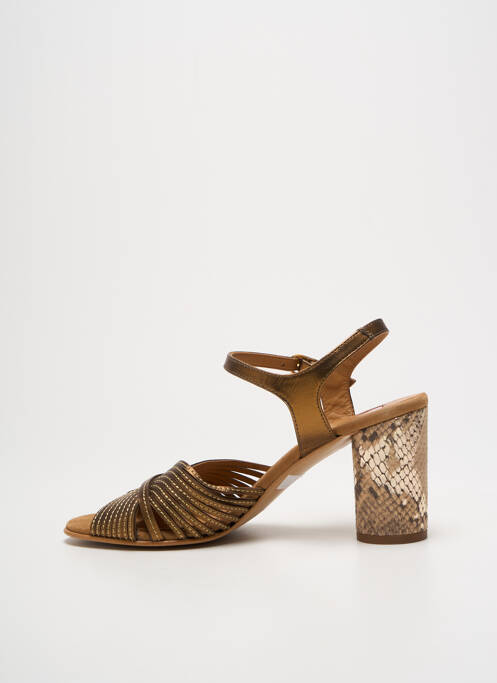 Sandale/Pantofi decupați maro JHAY femeie