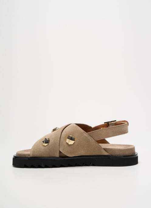 Sandale/Pantofi decupați bej BILLIBI femeie