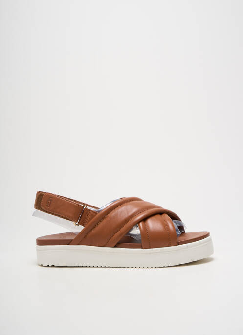 Sandale/Pantofi decupați maro UGG femeie