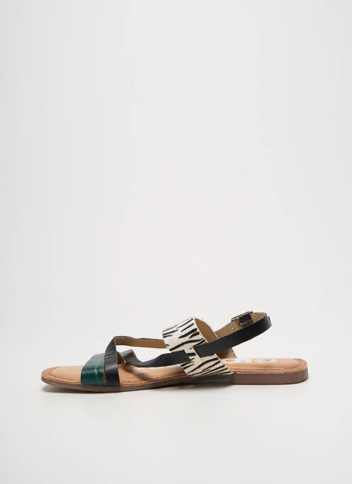 Sandale/Pantofi decupați verde GIOSEPPO femeie