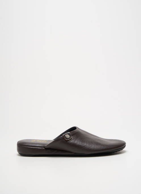 Papuci/Pantofi de casă maro EREL bărbat