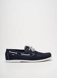 Pantofi de barcă vârf rotund vârf rotund albastru EDEN PARK homme