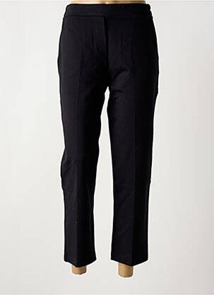 Pantalon 7/8 elasticitate mărime normală negru BLANC BOHEME femeie
