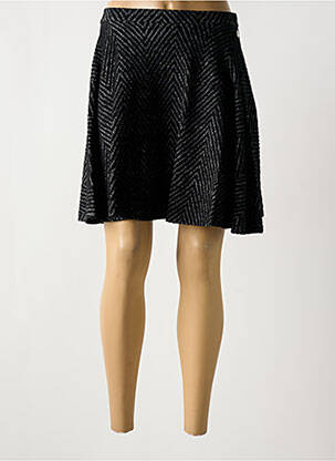 Fustă scurtă negru BLANC BOHEME femeie