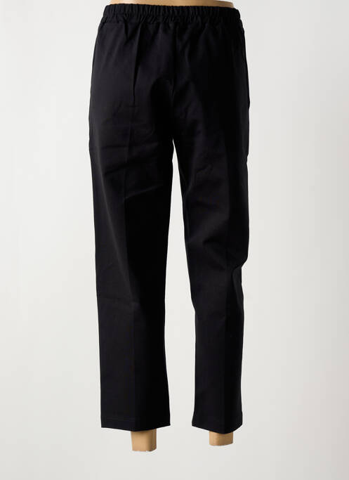 Pantalon 7/8 negru BLANC BOHEME femeie