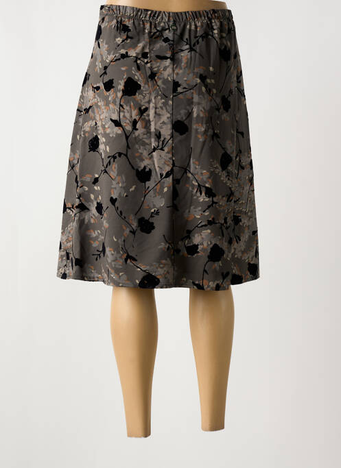 Fustă midi verde BLANC BOHEME femeie