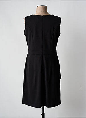 Rochie midi fără mâneci fără mâneci negru BLANC BOHEME femeie