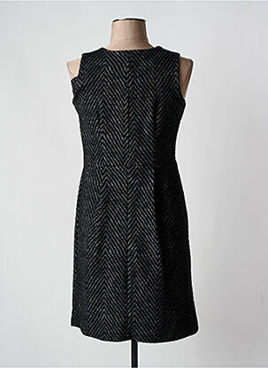 Rochie scurtă fără mâneci fără mâneci negru BLANC BOHEME femeie