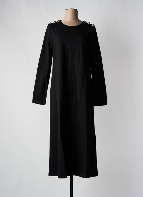 Rochie lungă negru BLANC BOHEME femeie