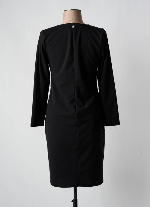 Rochie midi negru BLANC BOHEME femeie