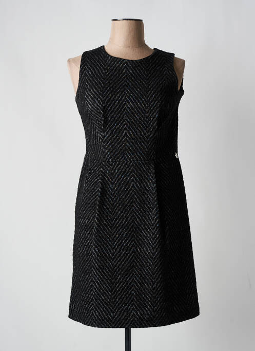 Rochie scurtă negru BLANC BOHEME femeie