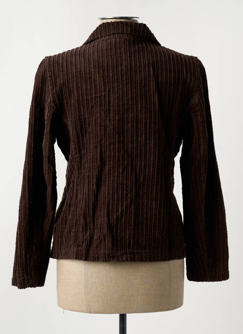 Sacou maro BLANC BOHEME femeie