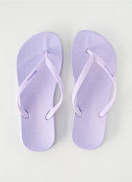Șlapi vârf deschis toc plat până la 3 cm violet IPANEMA femme