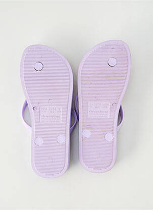 Șlapi vârf deschis toc plat până la 3 cm violet IPANEMA femeie