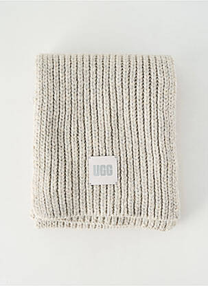 Eșarfă gri UGG femeie