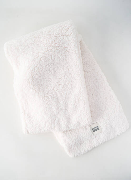 Eșarfă alb UGG femeie
