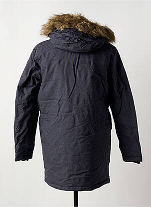 Parka mansete cu margini elastice cu glugă albastru JACK & JONES bărbat