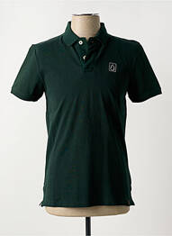 Polo croială cambrată mâneci scurte verde REDWOOD homme