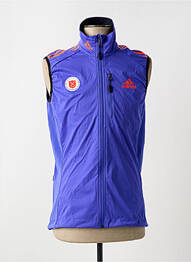 Geacă matlasată fără glugă fără glugă albastru ADIDAS băiat