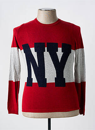 Pulover roșu UNITED COLORS OF BENETTON băiat