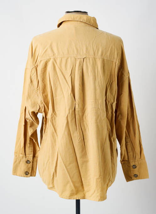 Cămașă cu mâneci lungi bej UNITED COLORS OF BENETTON bărbat