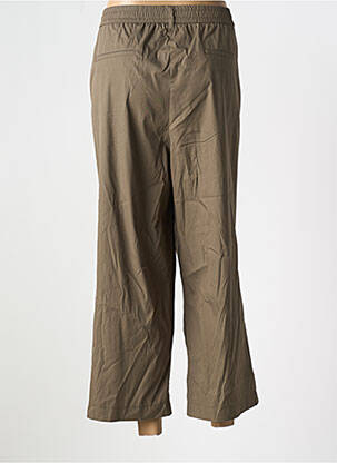 Pantalon 7/8 elasticitate mărime normală verde GARDEUR femeie