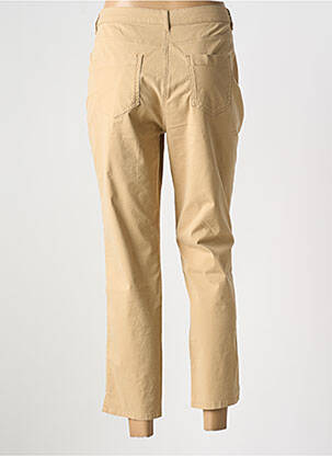 Pantalon 7/8 elasticitate mărime normală bej FUEGO WOMAN femeie