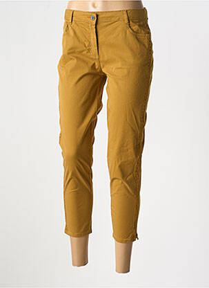 Pantalon trei sferturi maro FUEGO WOMAN femeie