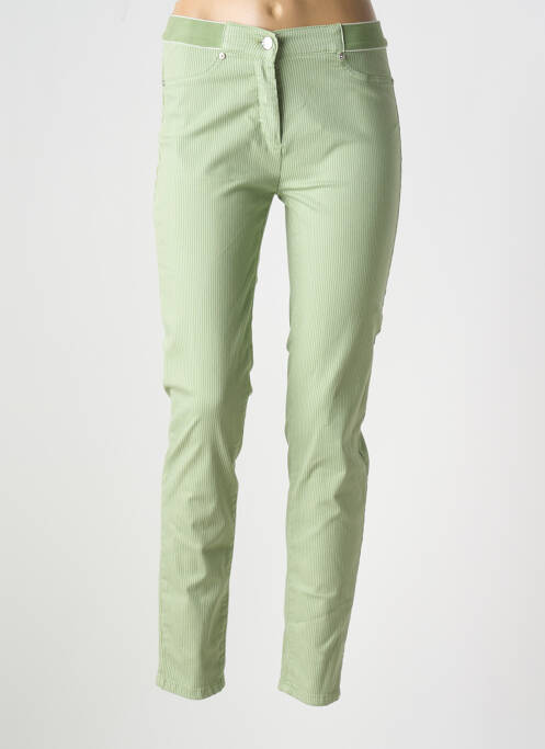 Pantalon slim verde TONI femeie