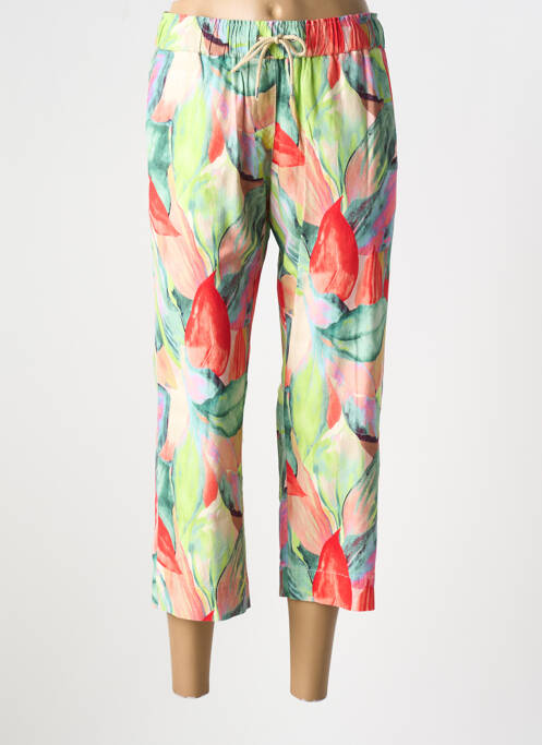 Pantalon trei sferturi verde TONI femeie