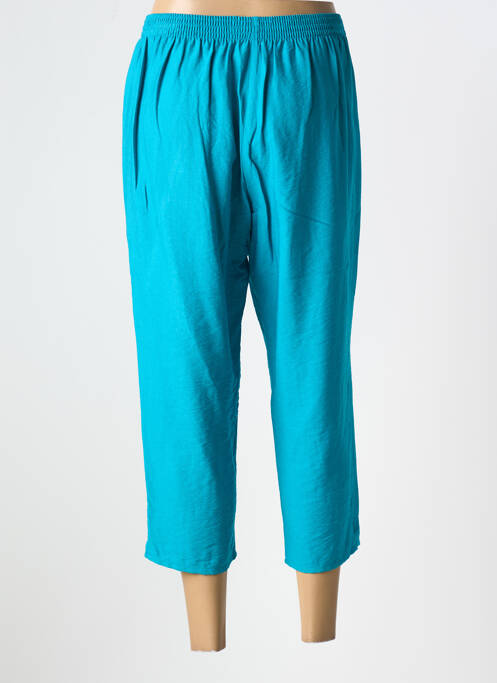 Pantalon trei sferturi albastru GEVANA femeie