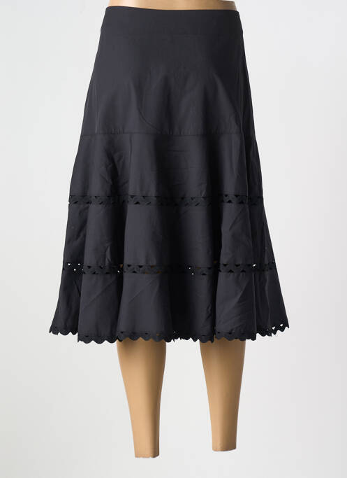 Fustă midi negru FUEGO WOMAN femeie