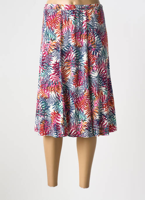 Fustă midi portocaliu GEVANA femeie