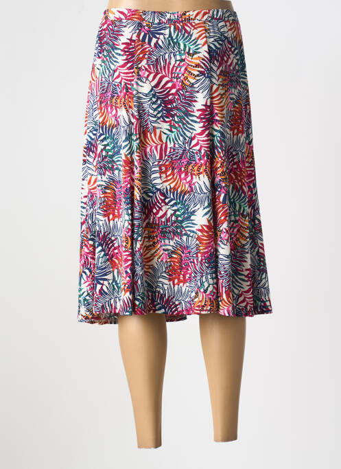 Fustă midi portocaliu GEVANA femeie