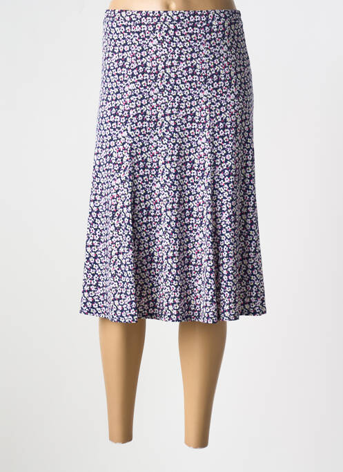 Fustă midi albastru GEVANA femeie