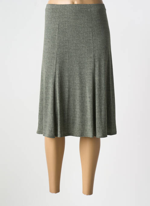 Fustă midi verde GEVANA femeie