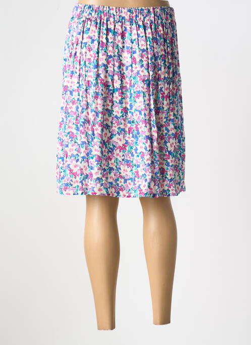 Fustă midi albastru GEVANA femeie