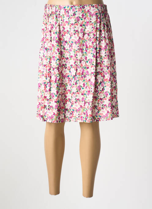 Fustă midi roz GEVANA femeie