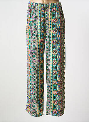 Pantalon drept verde GEVANA femeie