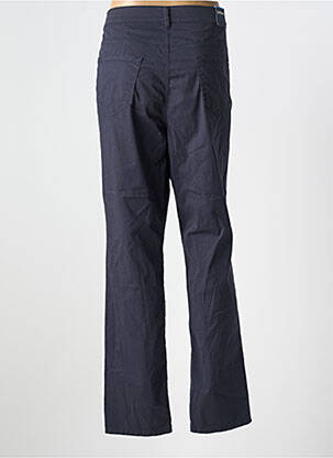 Pantalon slim țesătură poplin mărime normală albastru GARDEUR femeie