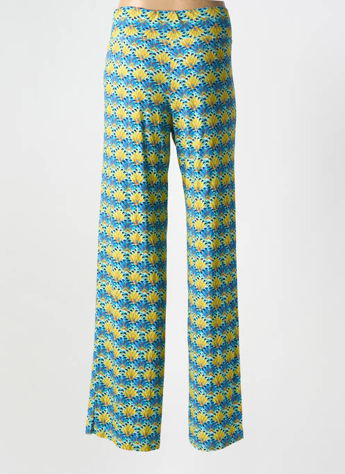 Pantalon drept albastru ELEONORA AMADEI femeie