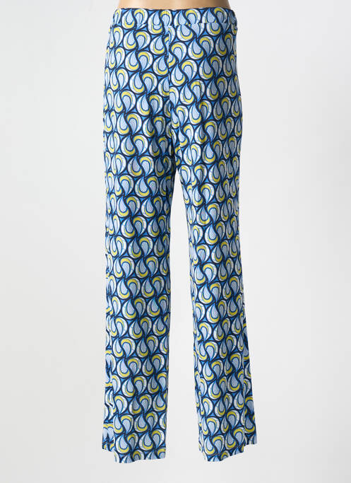 Pantalon drept albastru MARIA BELLENTANI femeie