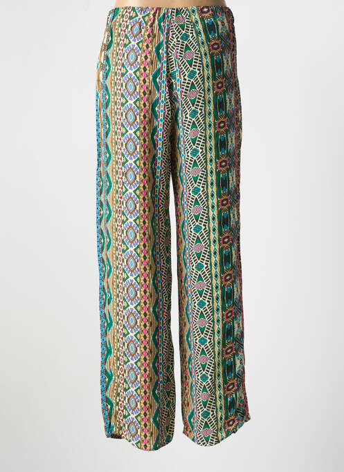 Pantalon drept verde GEVANA femeie