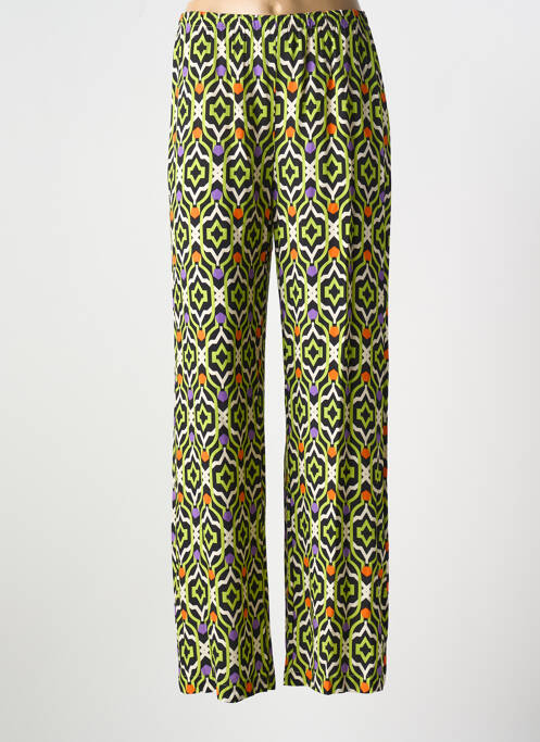 Pantalon drept verde ELEONORA AMADEI femeie