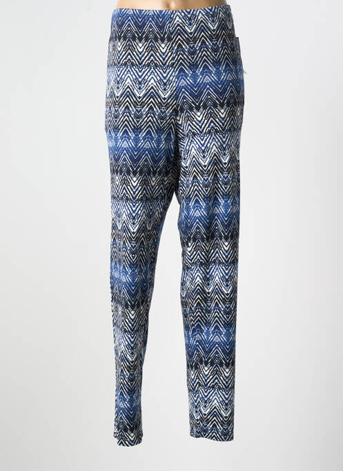 Pantalon slim albastru GEVANA femeie