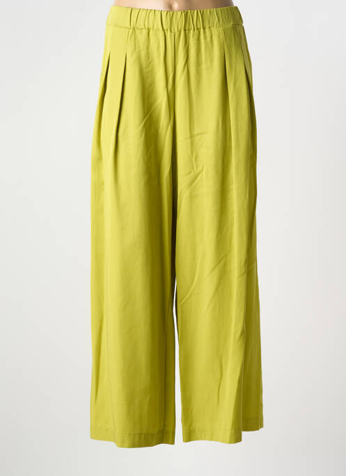 Pantalon 7/8 verde ELEONORA AMADEI femeie