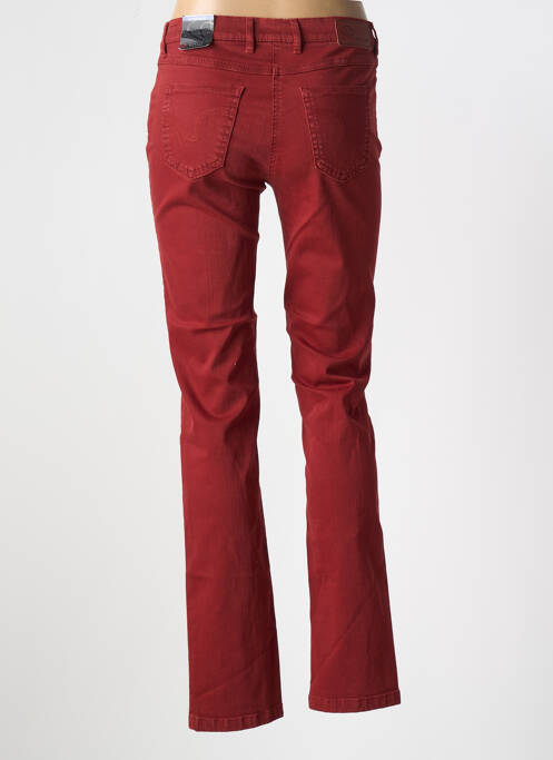Blugi cu croială slim roșu TONI femeie