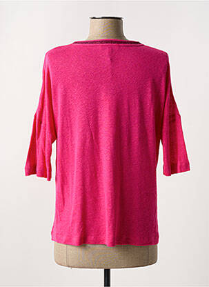 Tricou mâneci 3/4 mâneci 3/4 roz FUEGO WOMAN femeie