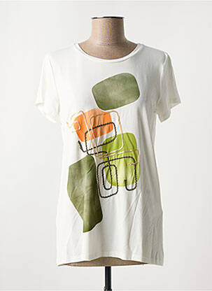 Tricou alb ELEONORA AMADEI femeie